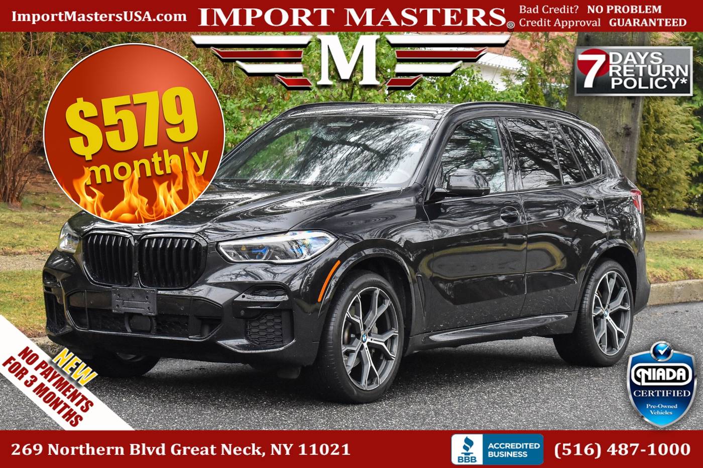 2022 BMW X5 40i — SUV — 53,209 mi — Great Neck, NY
