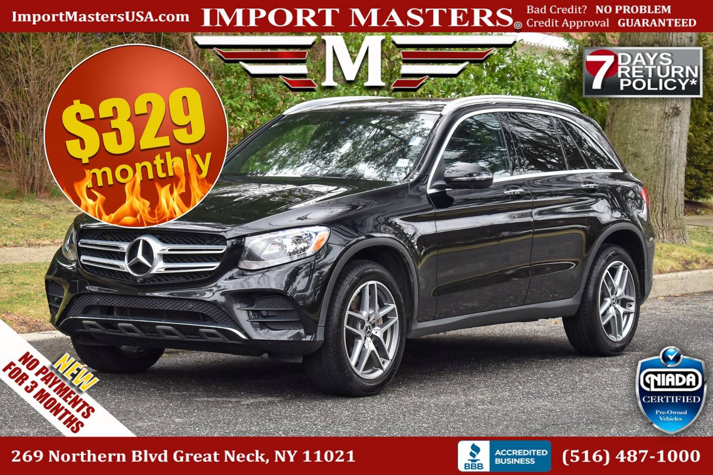 2019 Mercedes-Benz GLC GLC 300 — SUV — 67,691 mi — Great Neck, NY