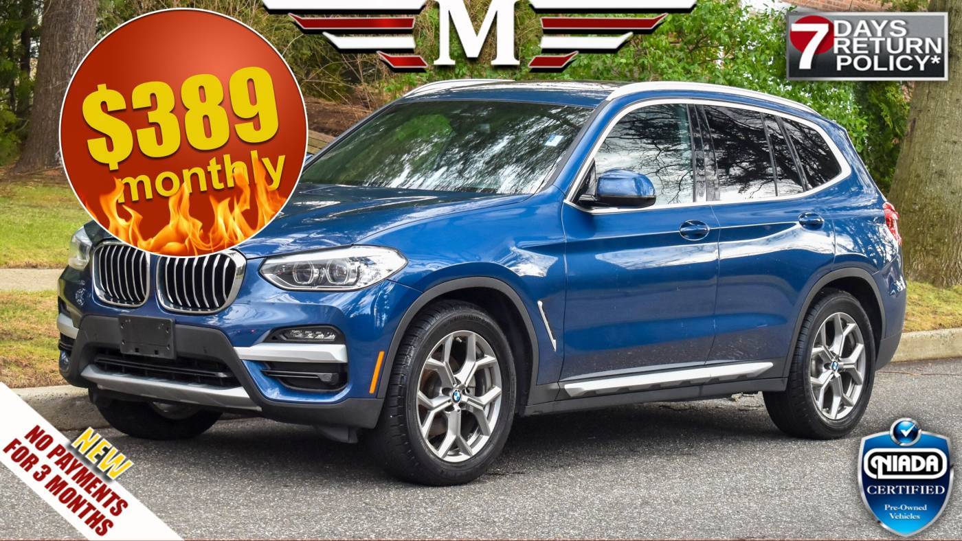 2021 BMW X3 30i — SUV — 52,499 mi — Great Neck, NY