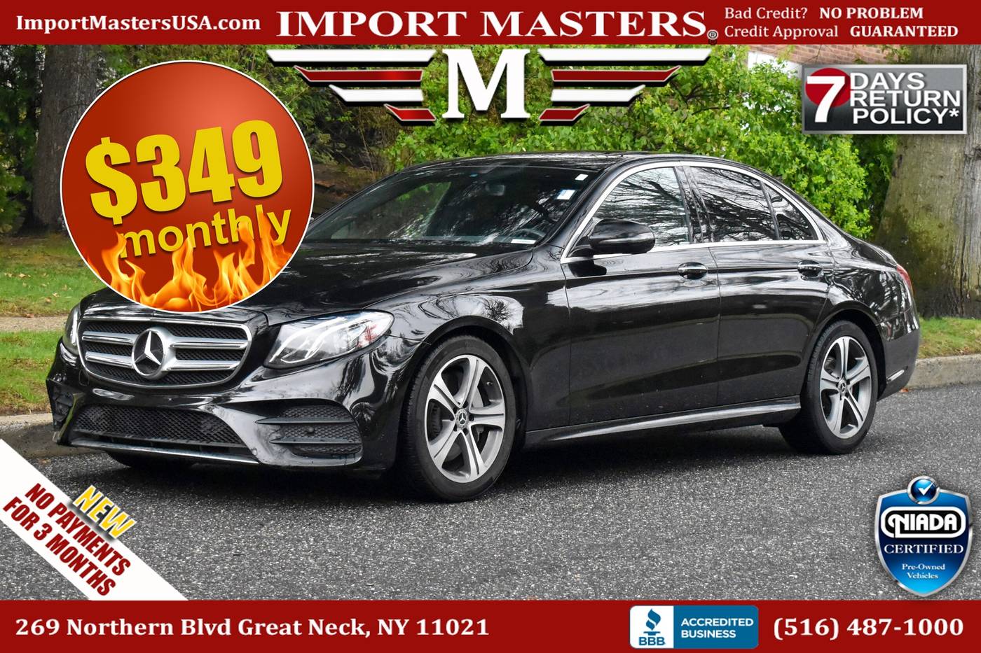 2020 Mercedes-Benz E-Class E 350 — Sedan — 67,336 mi — Great Neck, NY