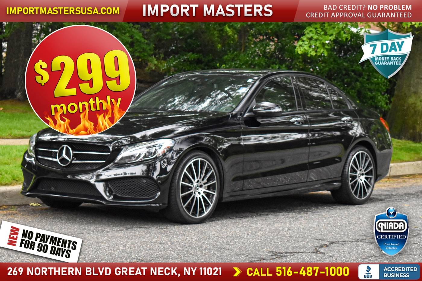 2018 Mercedes-Benz C-Class C 300 — Sedan — 54,962 mi — Great Neck, NY
