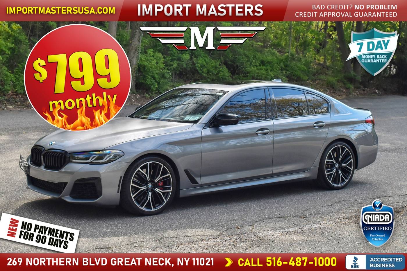 2023 BMW 5 Series M550i — Sedan — 35,796 mi — Great Neck, NY