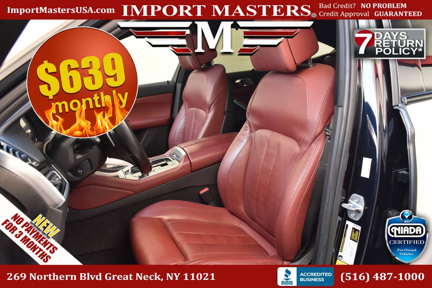 2020 BMW X6 M50i — SUV — 58,790 mi — Great Neck, NY