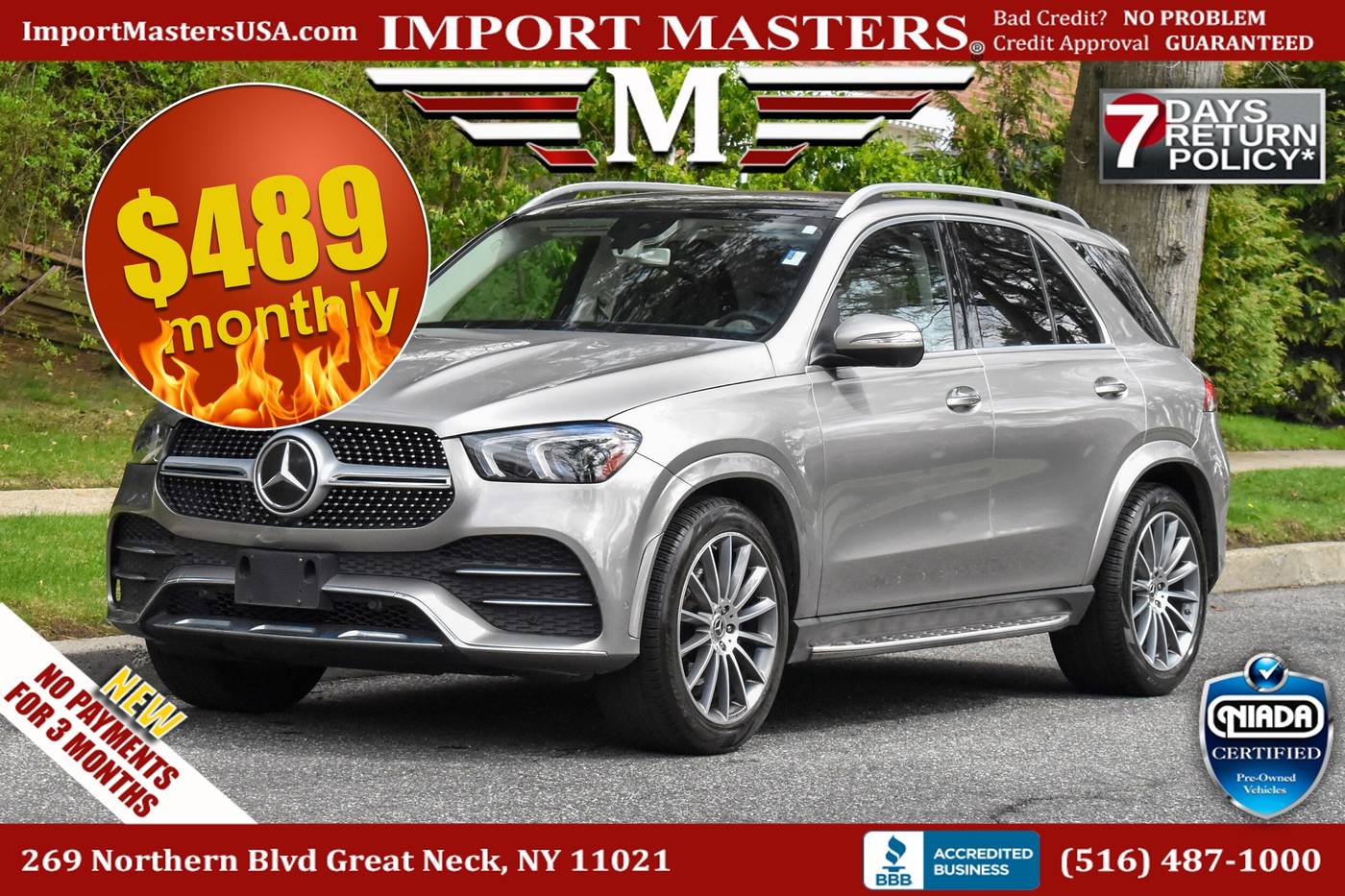 2020 Mercedes-Benz GLE GLE 350 — SUV — 64,725 mi — Great Neck, NY