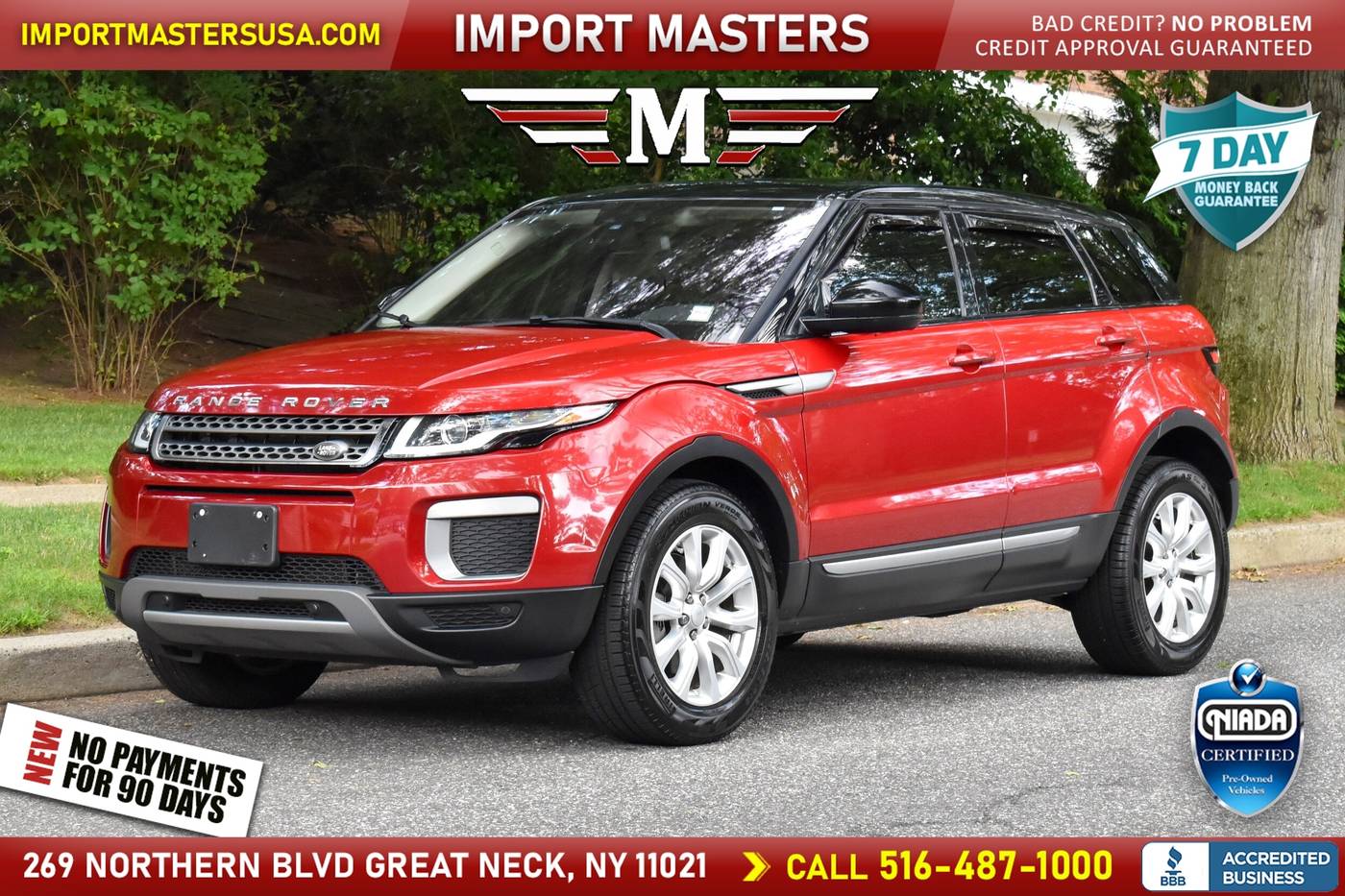 2016 Land Rover Range Rover Evoque SE Premium — SUV — 57,102 mi — Great Neck, NY
