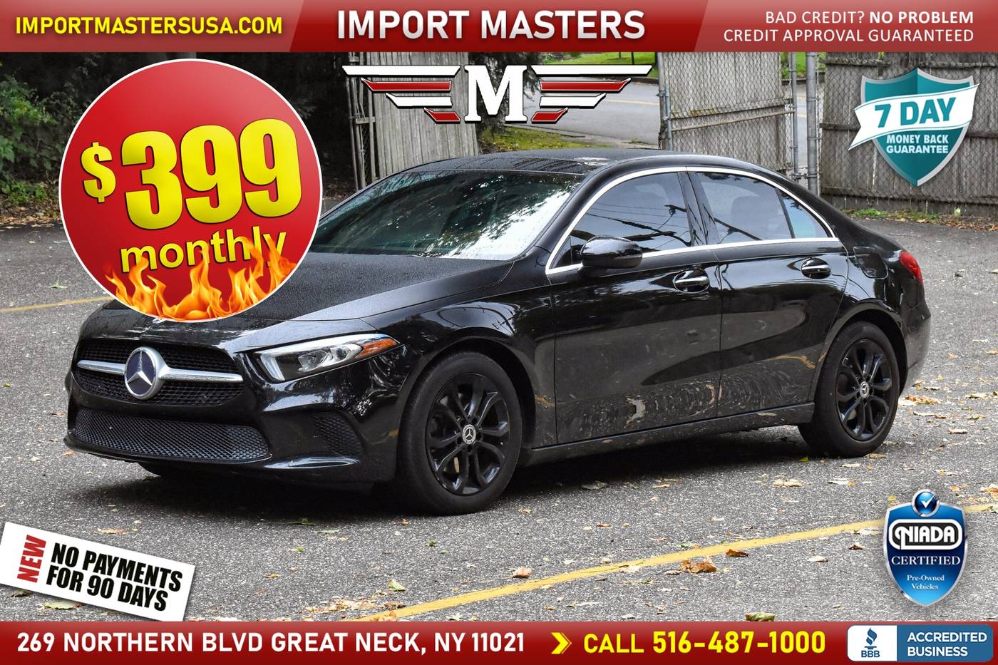 2020 Mercedes-Benz A-Class A 220 — Sedan — 52,328 mi — Great Neck, NY