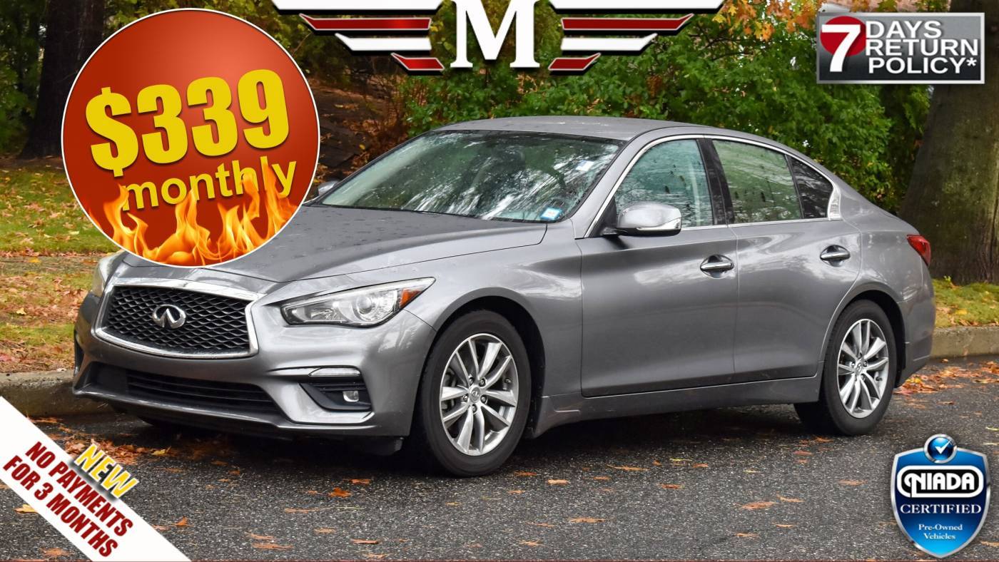 2021 INFINITI Q50 3.0t PURE — Sedan — 47,195 mi — Great Neck, NY