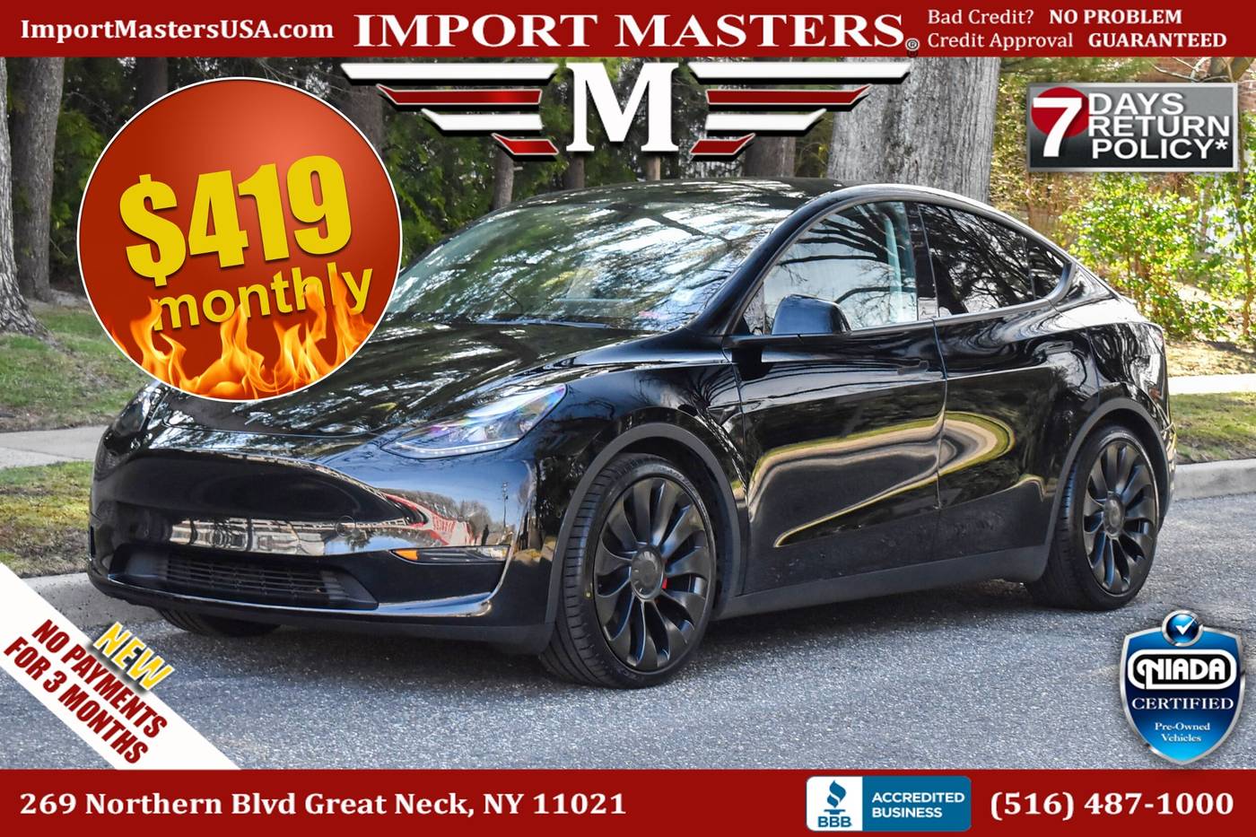 2022 Tesla Model Y Performance — SUV — 38,042 mi — Great Neck, NY