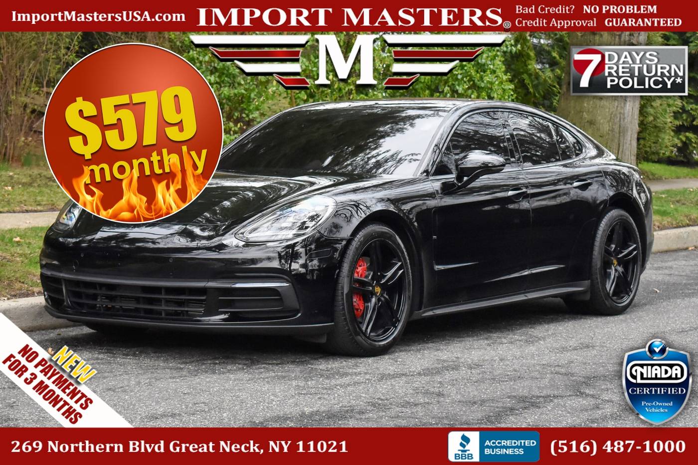 2019 Porsche Panamera Standard — Hatchback — 56,477 mi — Great Neck, NY