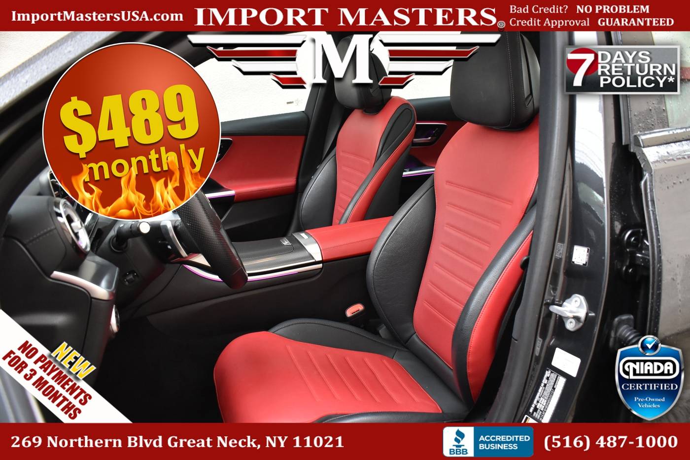 2022 Mercedes-Benz C-Class C 300 — Sedan — 30,420 mi — Great Neck, NY