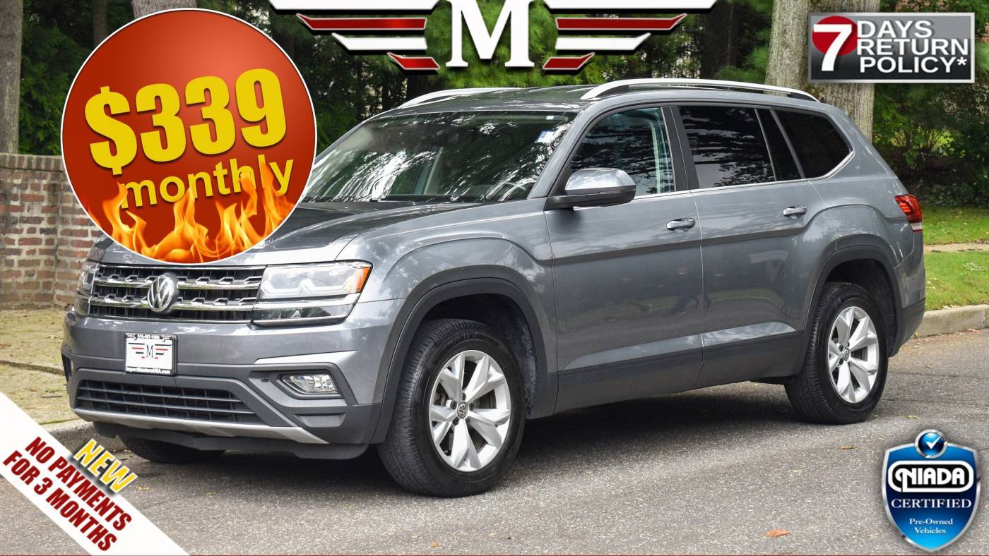 2019 Volkswagen Atlas SE with Technology — SUV — 81,876 mi — Great Neck, NY