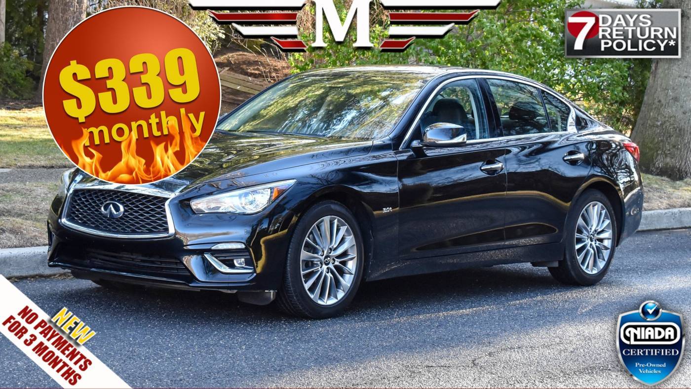 2019 INFINITI Q50 3.0t LUXE — Sedan — 37,249 mi — Great Neck, NY
