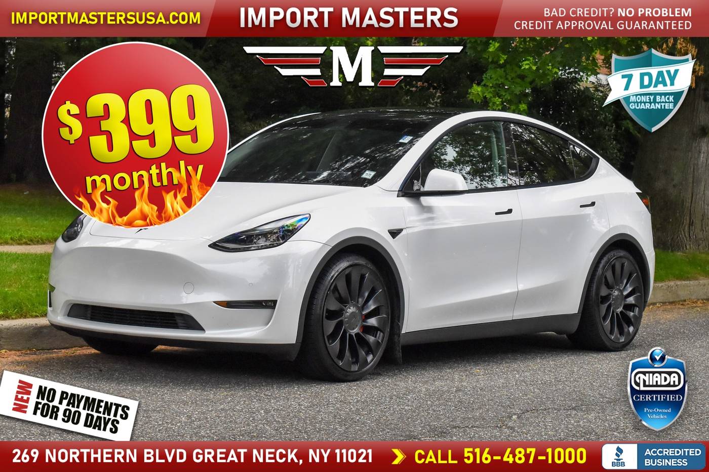 2022 Tesla Model Y Performance — SUV — 52,054 mi — Great Neck, NY