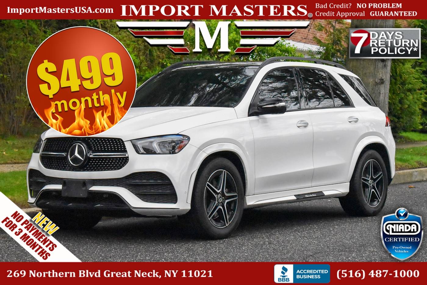 2020 Mercedes-Benz GLE GLE 450 — SUV — 50,932 mi — Great Neck, NY