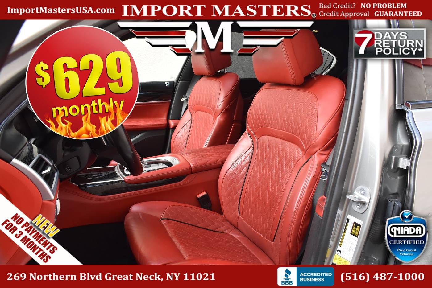 2022 BMW 7 Series 750i — Sedan — 49,964 mi — Great Neck, NY