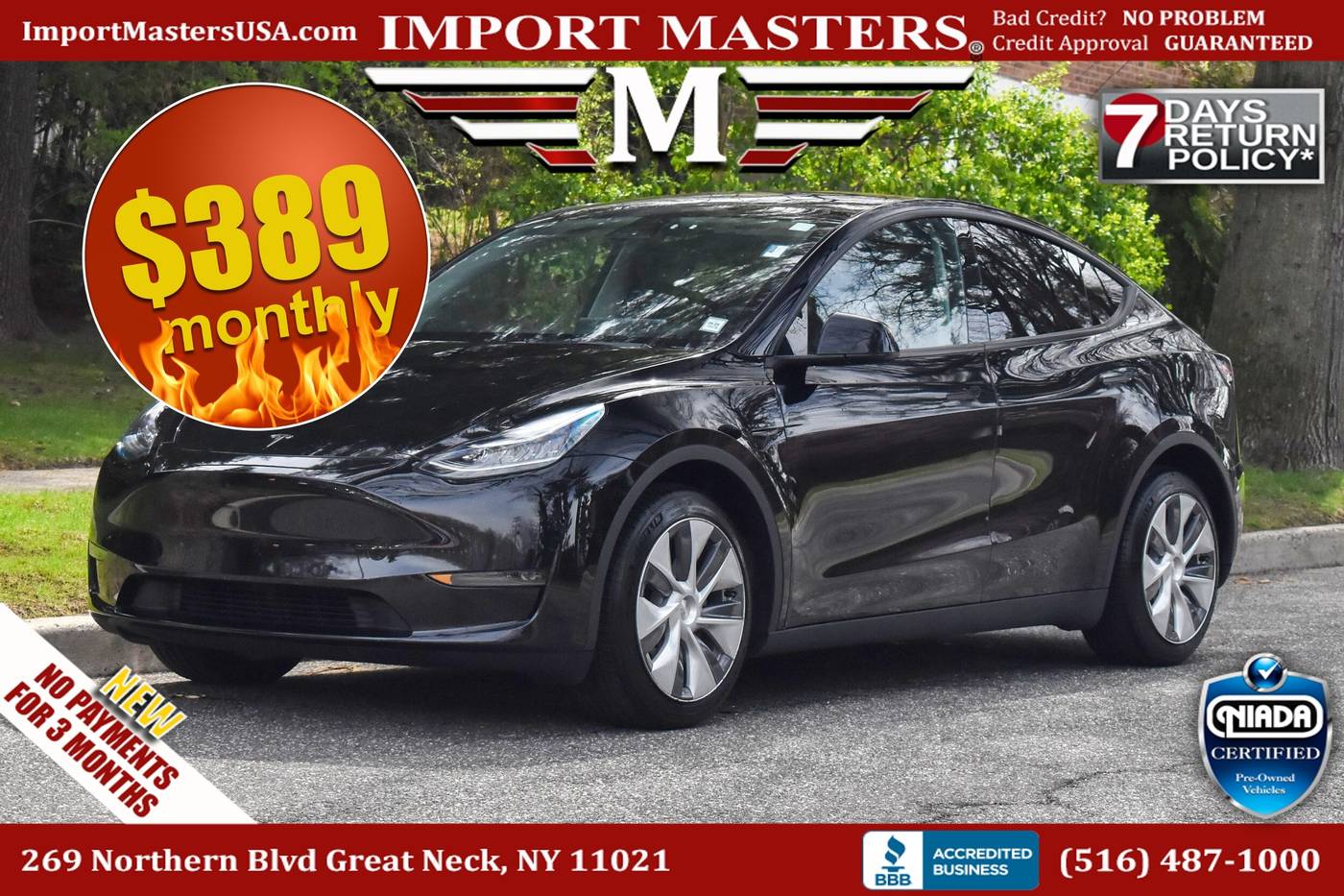 2022 Tesla Model Y Long Range — SUV — 38,653 mi — Great Neck, NY