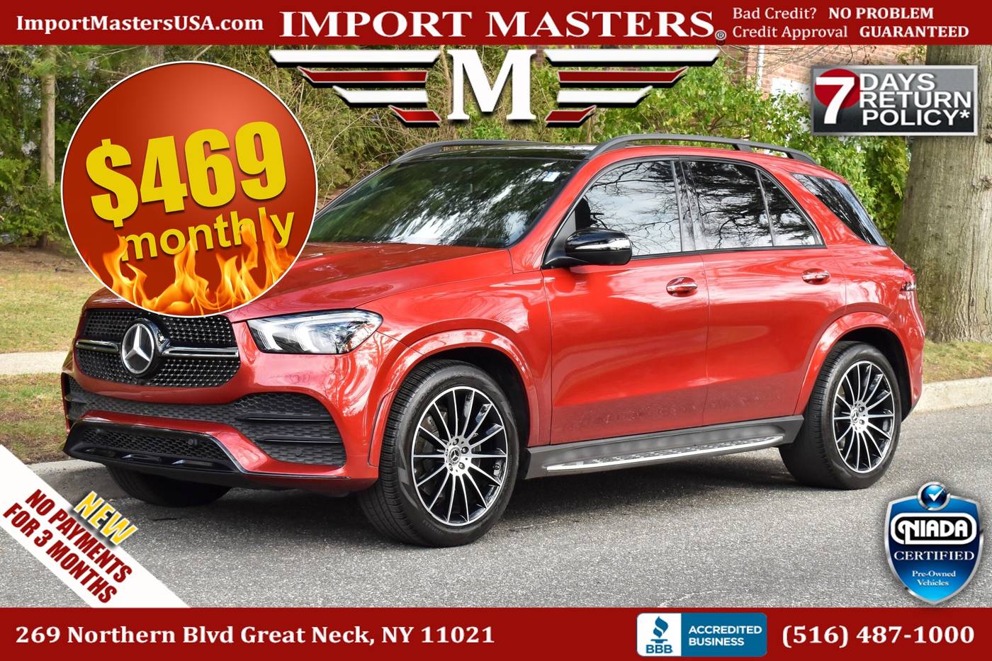 2020 Mercedes-Benz GLE GLE 350 — SUV — 46,851 mi — Great Neck, NY