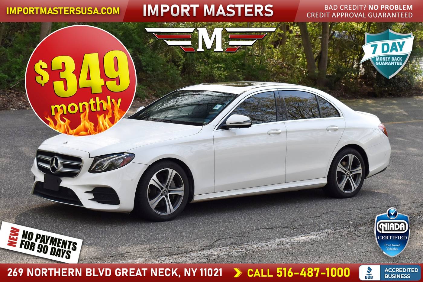 2020 Mercedes-Benz E-Class E 350 — Sedan — 60,667 mi — Great Neck, NY