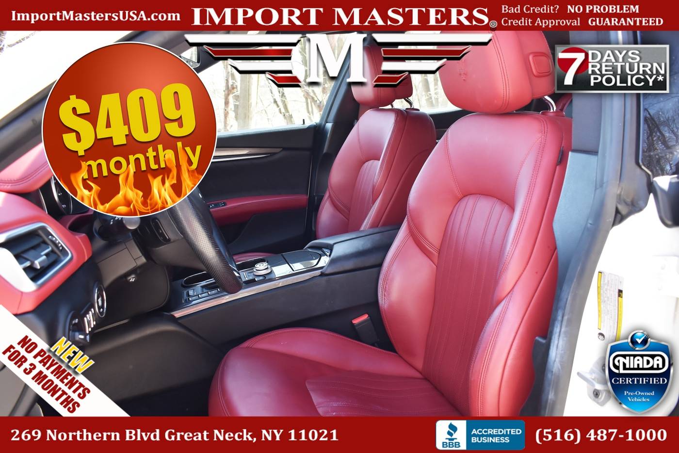 2021 Maserati Ghibli S — Sedan — 33,474 mi — Great Neck, NY