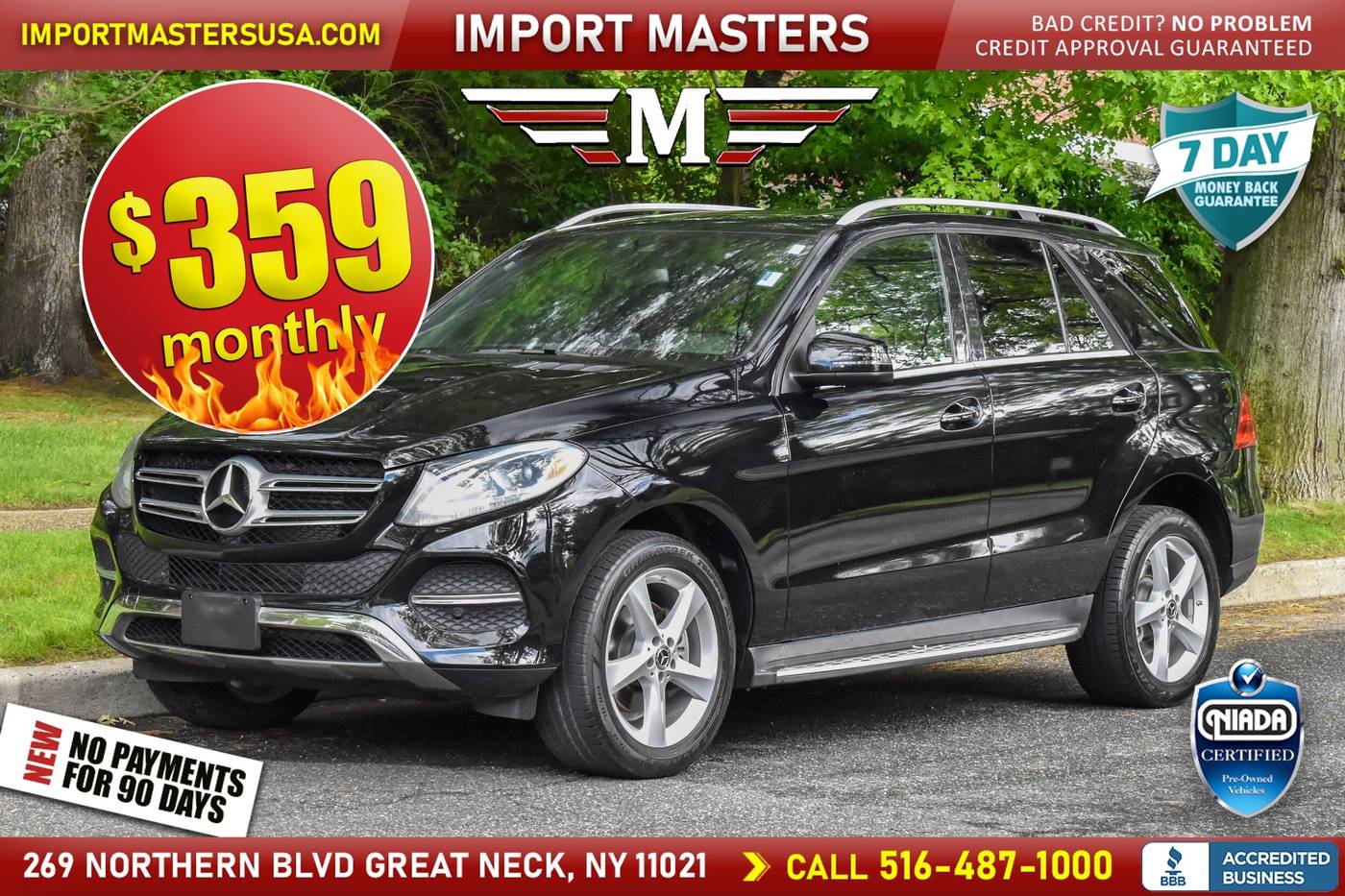 2017 Mercedes-Benz GLE GLE 350 — SUV — 48,304 mi — Great Neck, NY