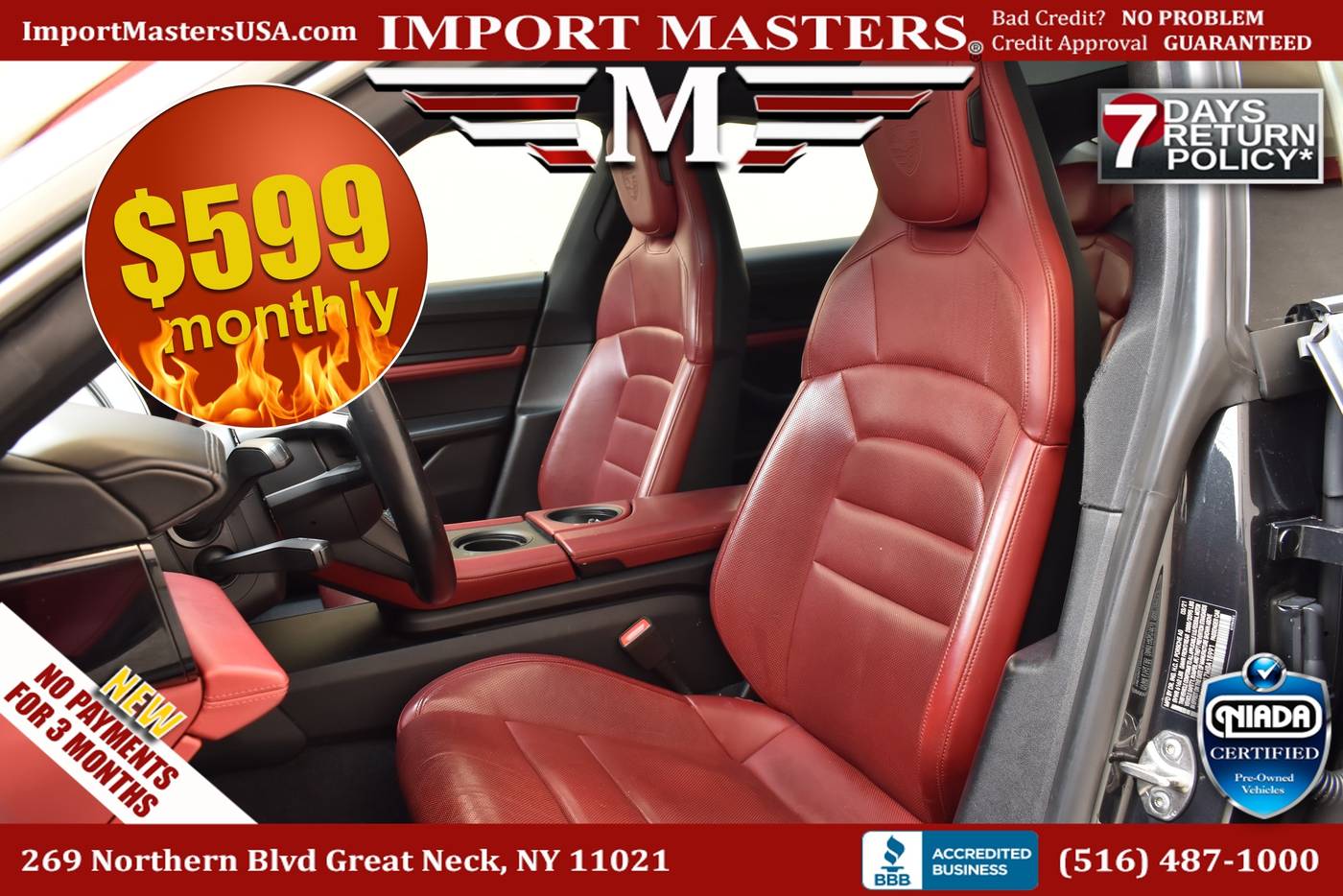 2021 Porsche Taycan Standard — Sedan — 40,471 mi — Great Neck, NY
