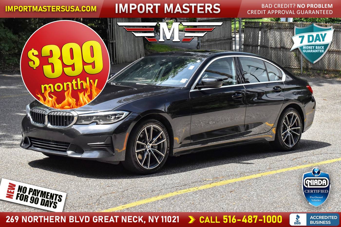 2019 BMW 3 Series 330i — Sedan — 61,515 mi — Great Neck, NY