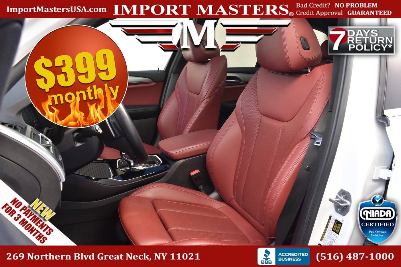 2022 BMW X3 30i — SUV — 51,601 mi — Great Neck, NY