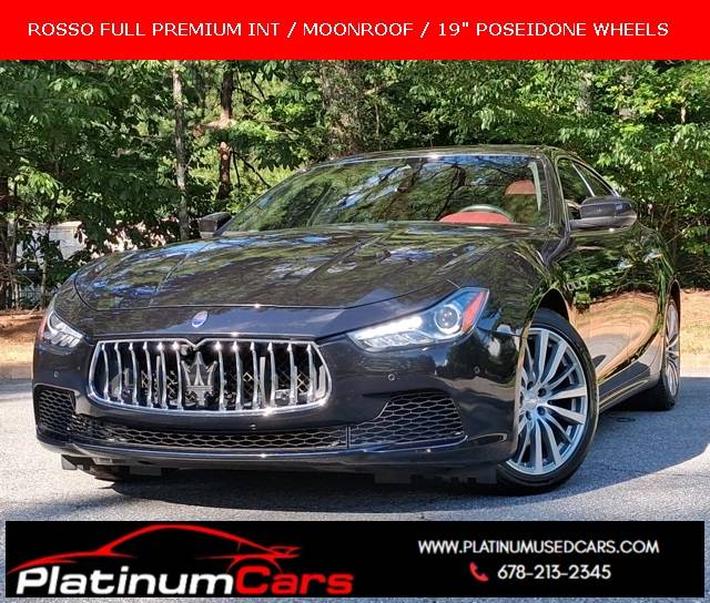 2017 Maserati Ghibli Standard — Sedan — 55,380 mi — Alpharetta, GA
