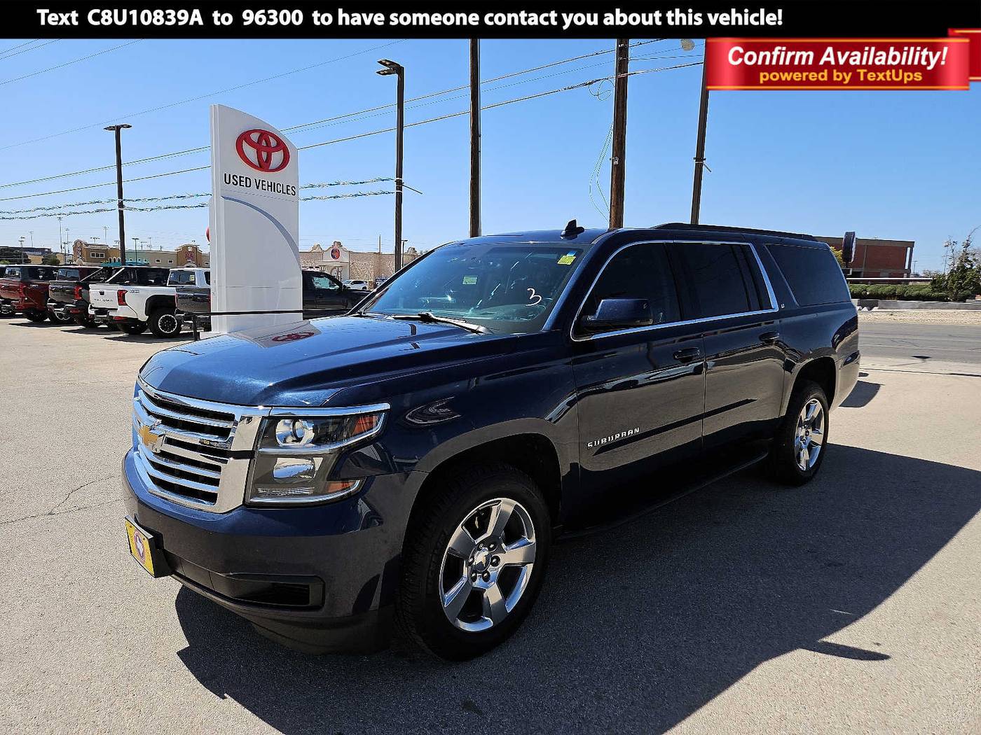 2018 Chevrolet Suburban LT — SUV — 75,226 mi — San Angelo, TX