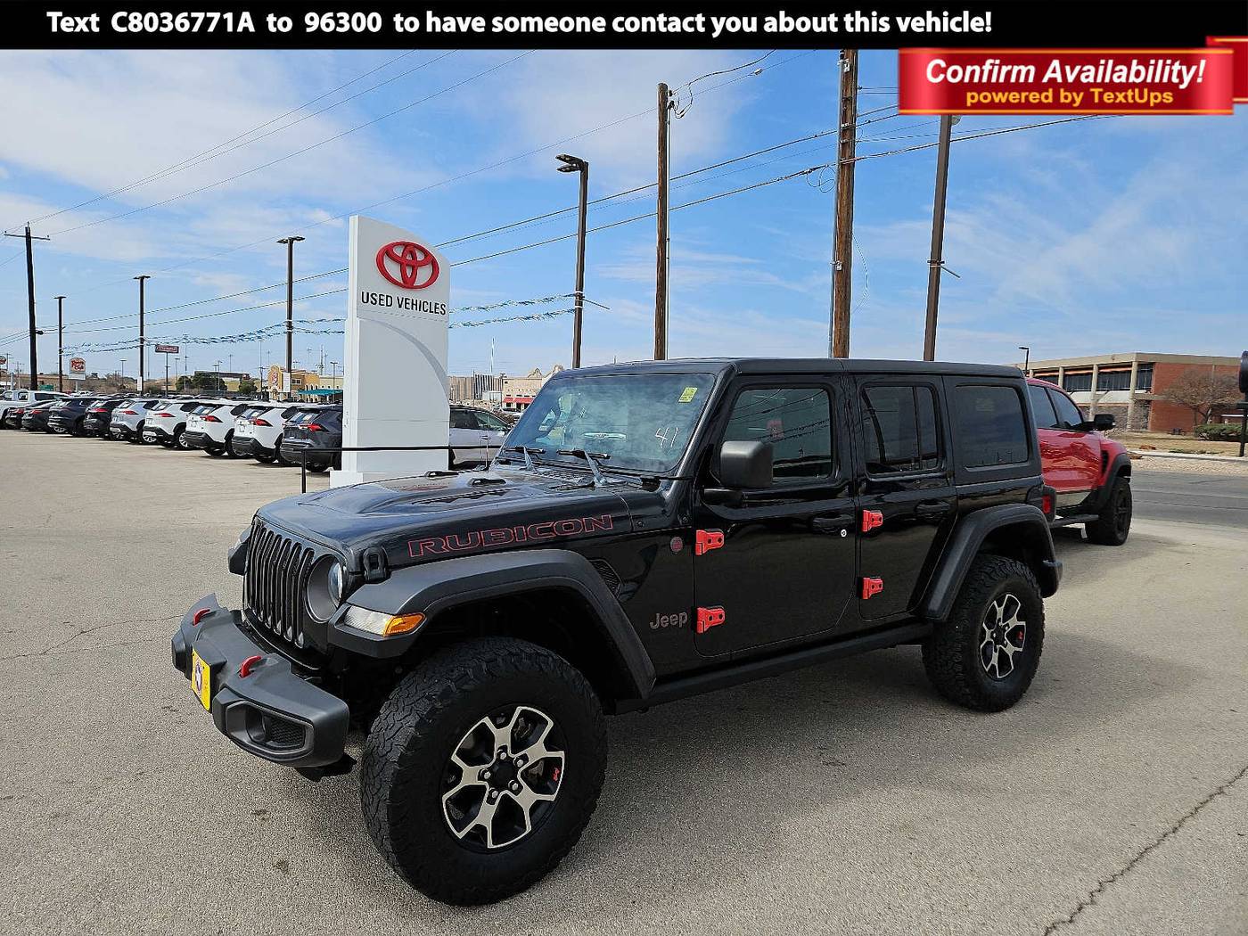 2019 Jeep Wrangler Rubicon — SUV — 49,800 mi — San Angelo, TX