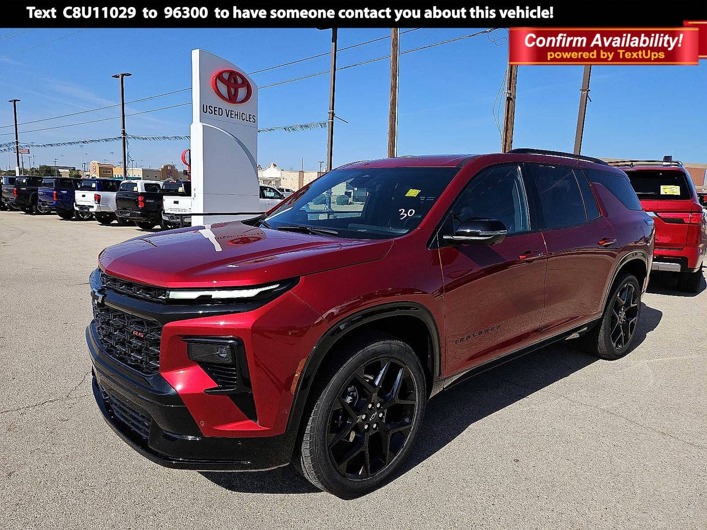 2024 Chevrolet Traverse RS — SUV — 7,029 mi — San Angelo, TX