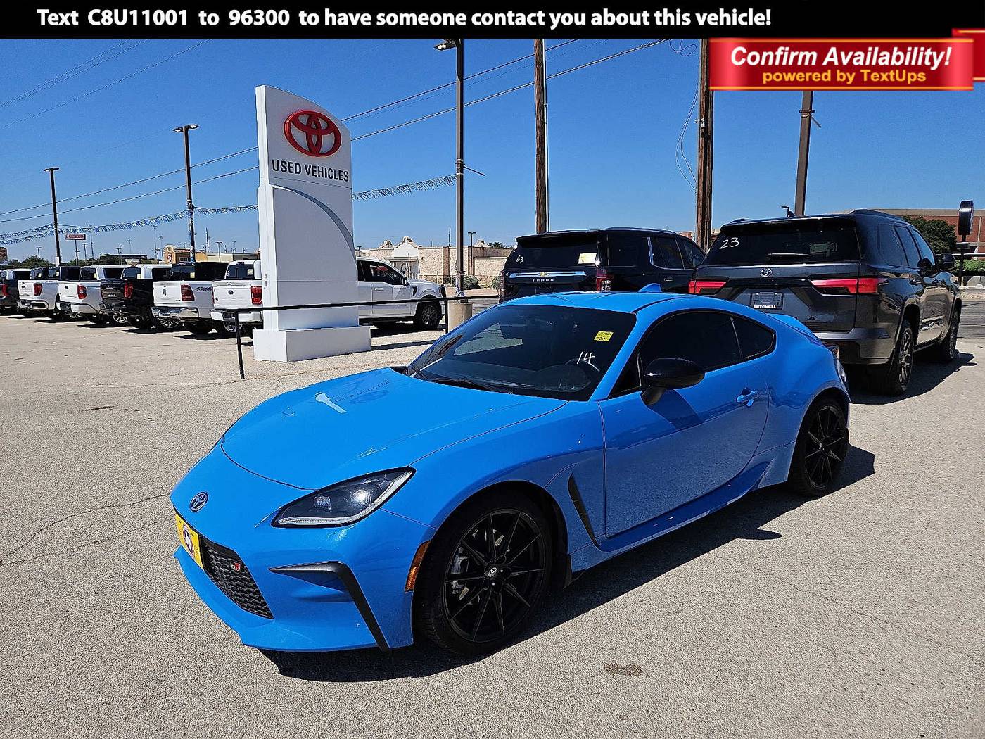 2023 Toyota GR86 Premium — Coupe — 15,710 mi — San Angelo, TX