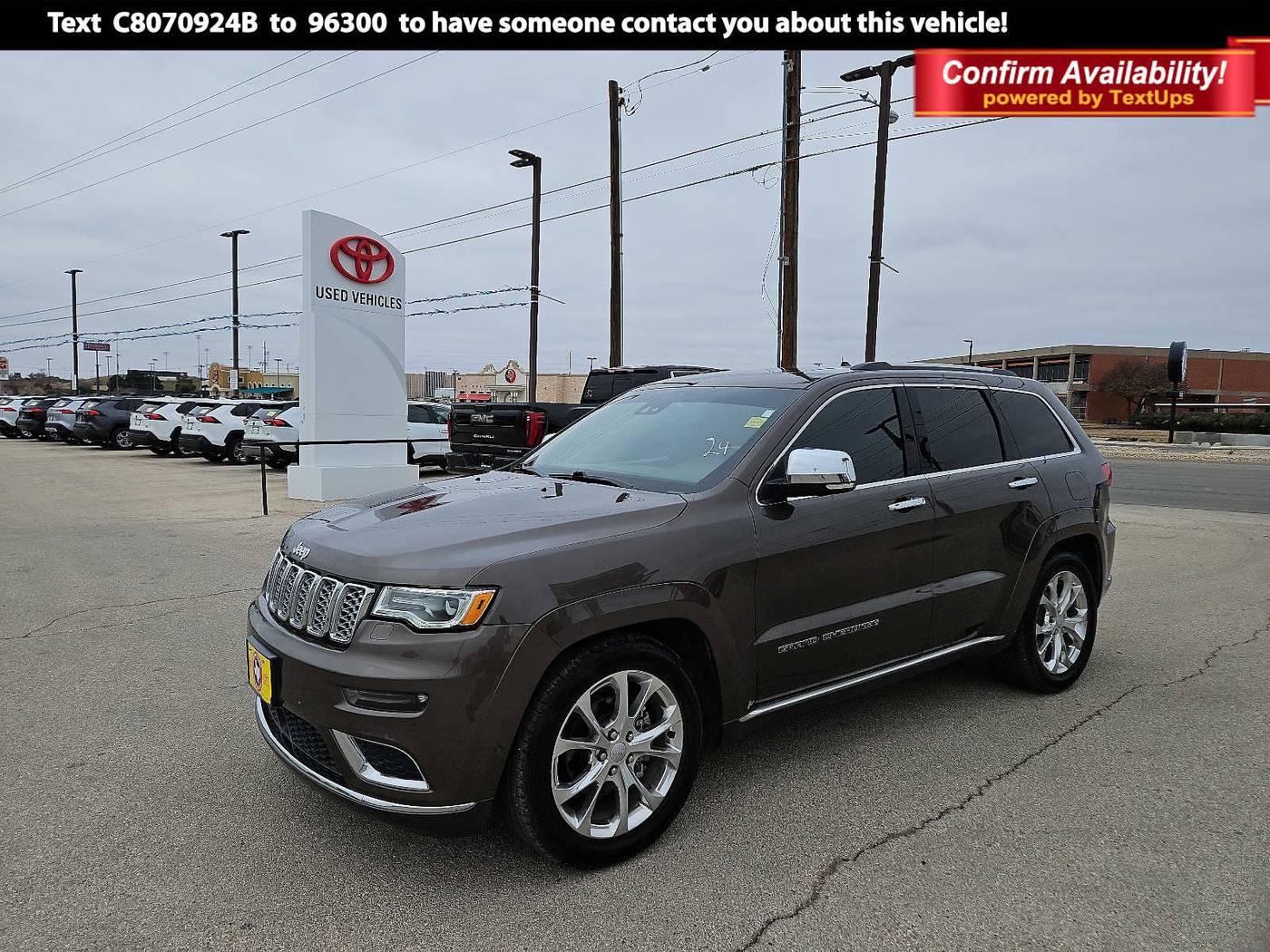 2019 Jeep Grand Cherokee Summit — SUV — 87,761 mi — San Angelo, TX