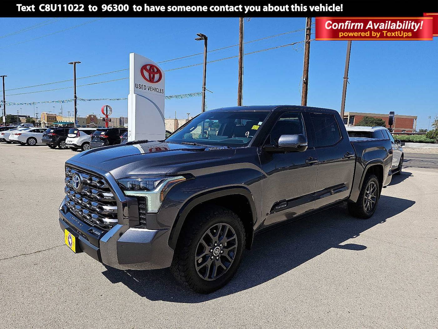 2023 Toyota Tundra Hybrid Platinum — Pickup Truck — 31,899 mi — San Angelo, TX