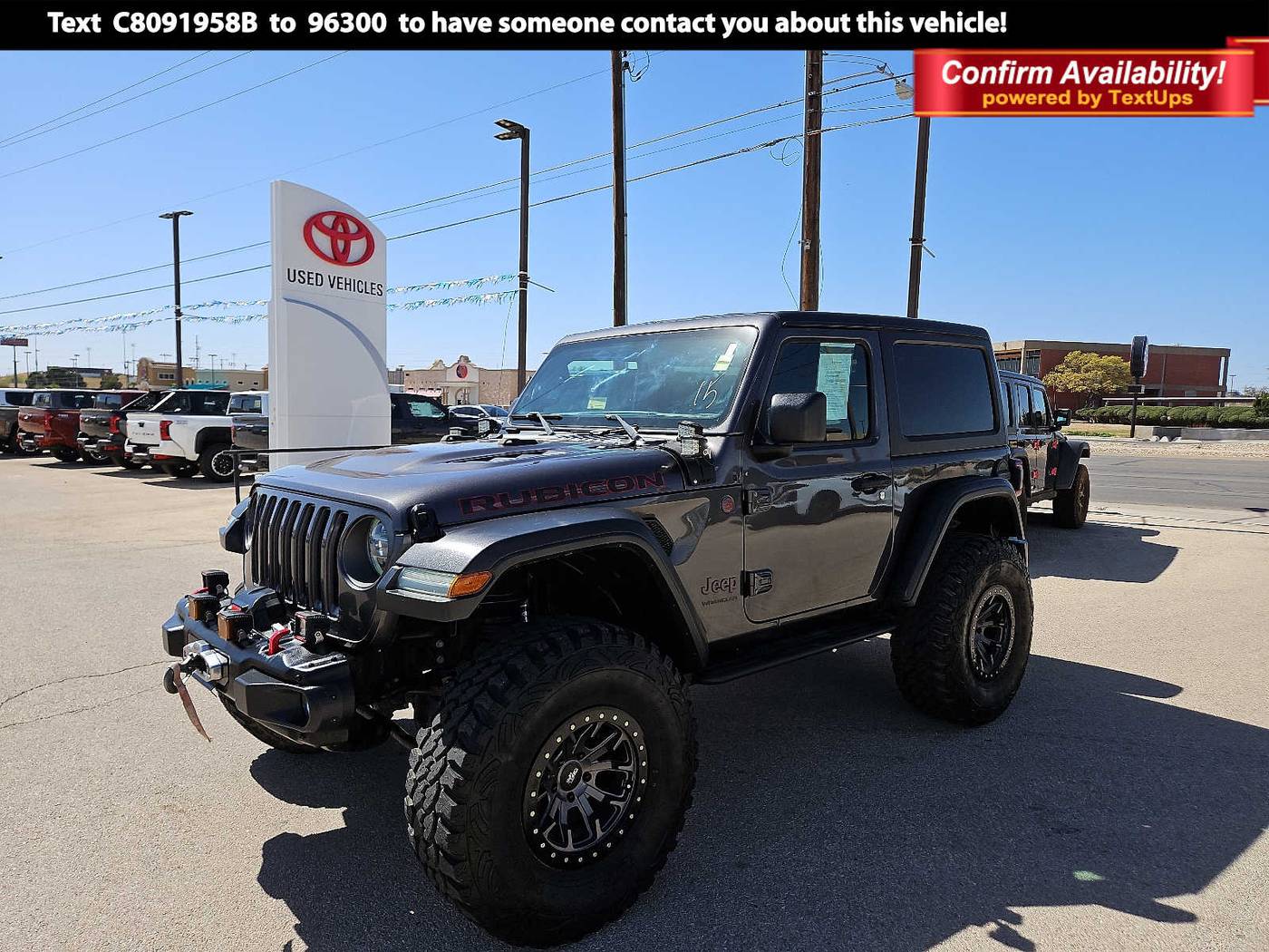 2018 Jeep Wrangler Rubicon — SUV — 38,574 mi — San Angelo, TX