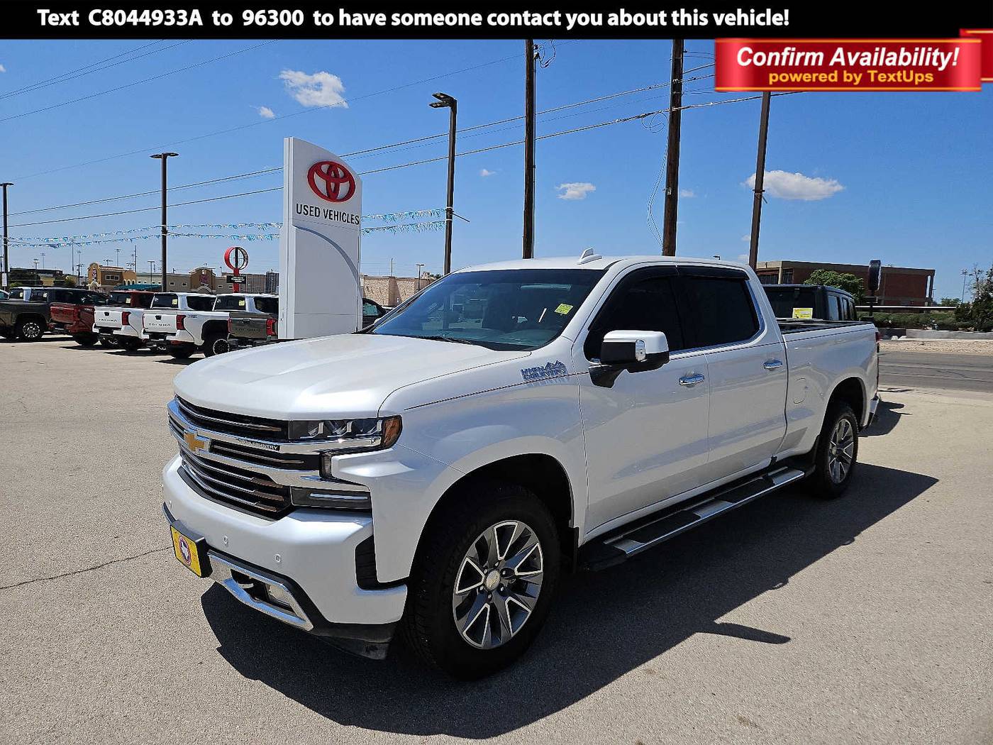 2020 Chevrolet Silverado 1500 High Country — Pickup Truck — 46,013 mi — San Angelo, TX