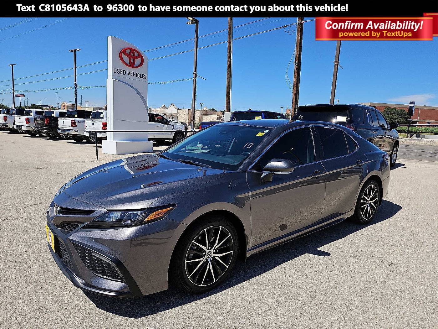 2022 Toyota Camry SE — Sedan — 39,828 mi — San Angelo, TX