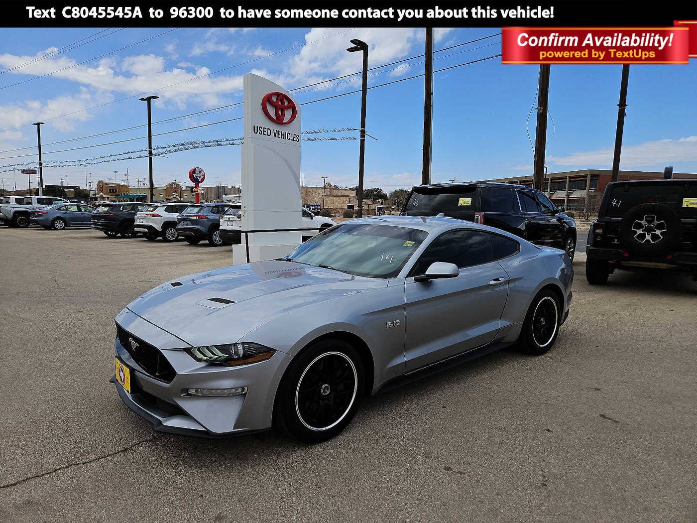 2023 Ford Mustang GT Premium — Coupe — 9,092 mi — San Angelo, TX