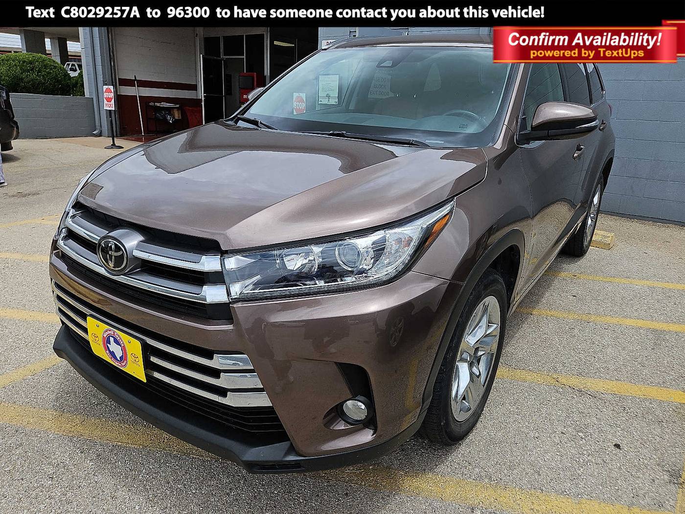 2018 Toyota Highlander Limited — SUV — 103,511 mi — San Angelo, TX
