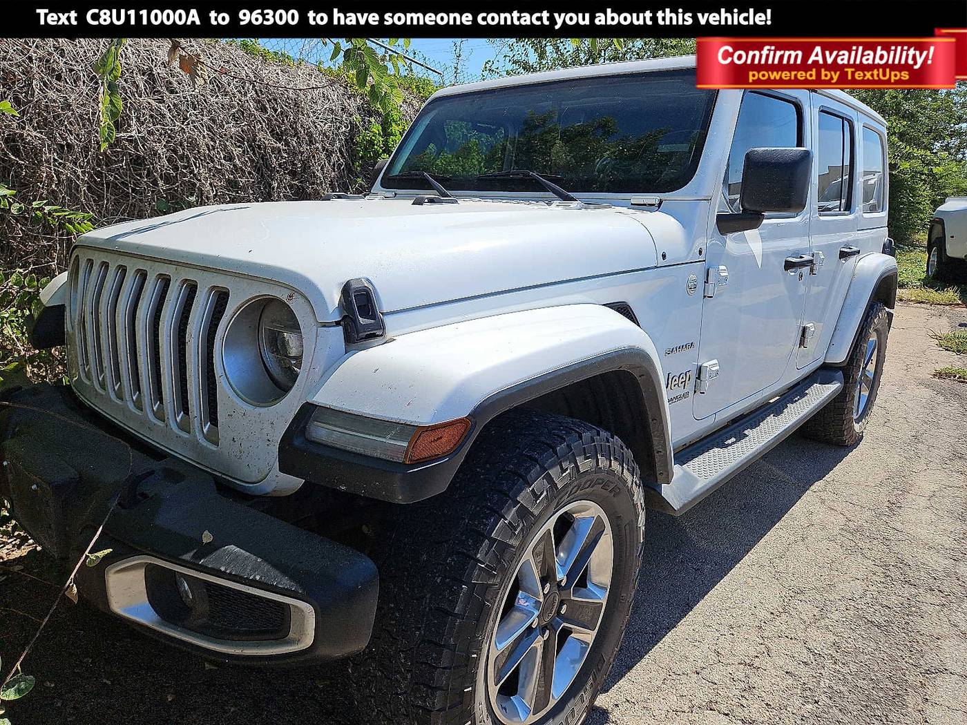 2019 Jeep Wrangler Sahara — SUV — 109,481 mi — San Angelo, TX
