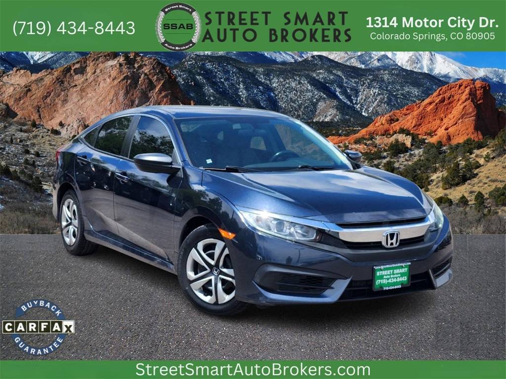 2018 Honda Civic LX — Sedan — 81,603 mi — Colorado Springs, CO