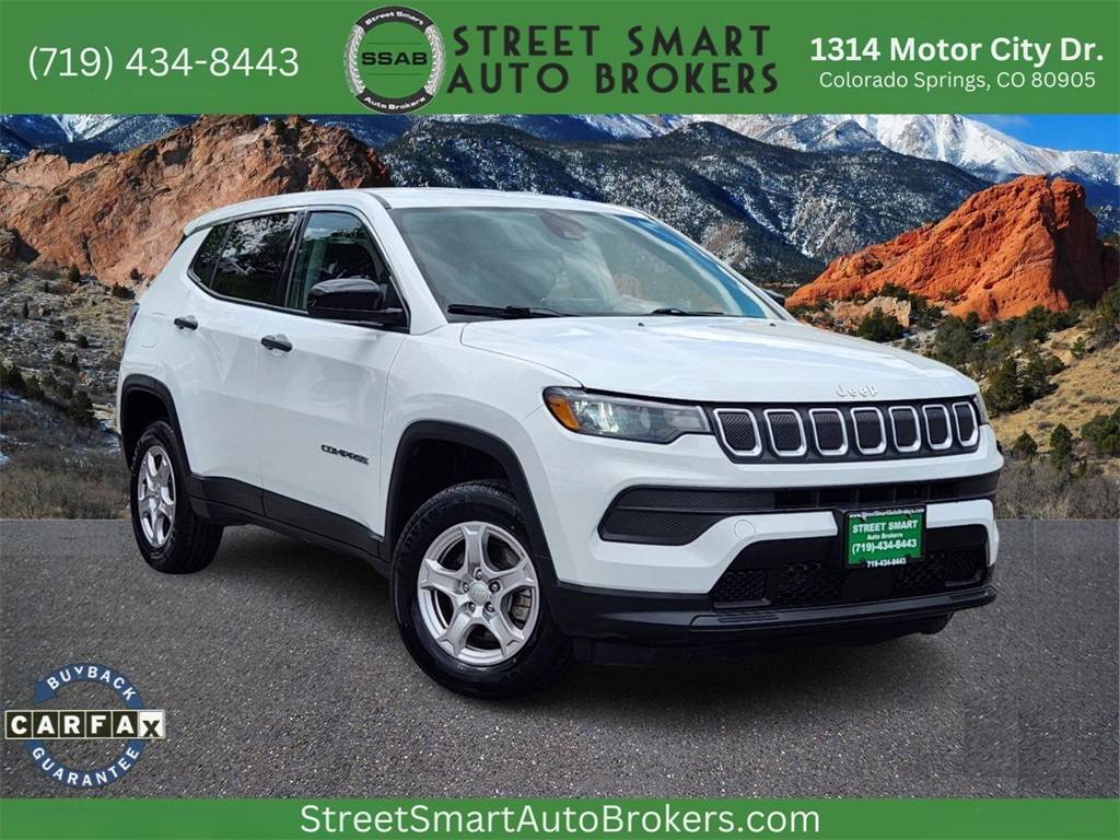 2022 Jeep Compass Sport — SUV — 63,928 mi — Colorado Springs, CO