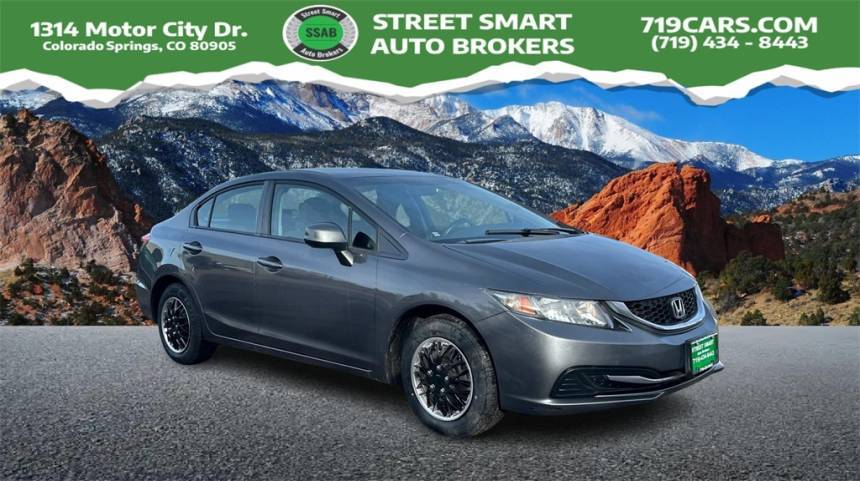 2013 Honda Civic LX — Sedan — 124,308 mi — Colorado Springs, CO