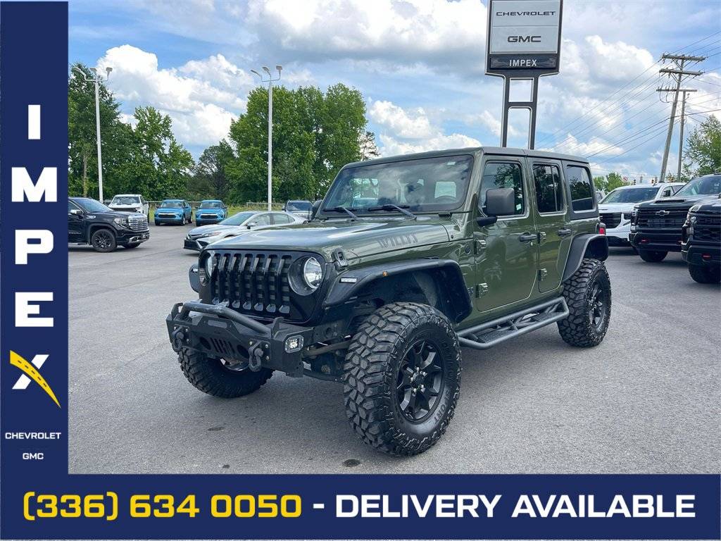 2021 Jeep Wrangler Willys Sport — SUV — 62,159 mi — Reidsville, NC