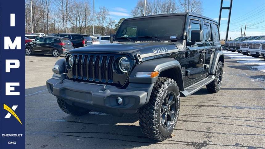 2020 Jeep Wrangler Willys — SUV — 56,693 mi — Reidsville, NC