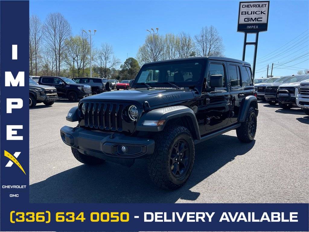 2021 Jeep Wrangler Willys — SUV — 68,158 mi — Reidsville, NC