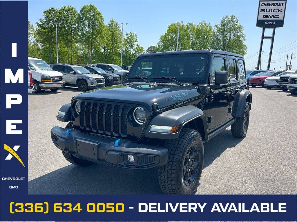 2023 Jeep Wrangler 4xe — SUV — 55,521 mi — Reidsville, NC