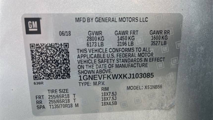 2019 Chevrolet Traverse LS — SUV — 76,720 mi — Reidsville, NC
