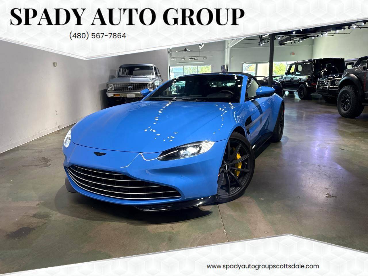2021 Aston Martin Vantage Roadster — Convertible — 8,155 mi — Scottsdale, AZ