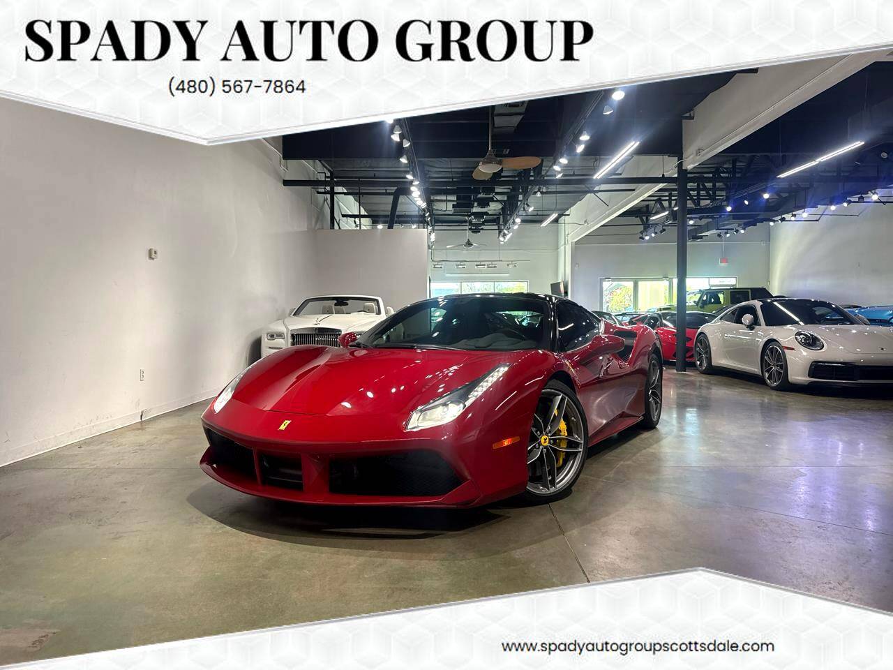2018 Ferrari 488 GTB — Coupe — 18,705 mi — Scottsdale, AZ